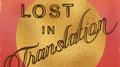 Lost In Translation专辑