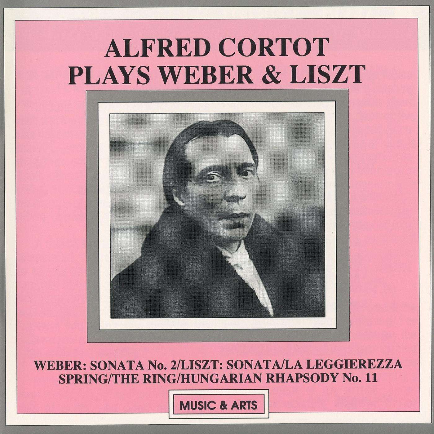 Piano Recital: Cortot, Alfred - WEBER, C.M. von / LISZT, F. (Alfred Cortot Plays Weber and Liszt) (1925)