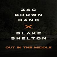 Zac Brown Band & Blake Shelton - Out In The Middle (KV Instrumental) 无和声伴奏