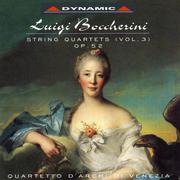 BOCCHERINI: String Quartets, Vol. 3 - Op. 52专辑