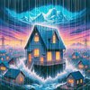 Tornadoez - Loud Rain Noise on Sheet Metal Roof for Sleeping 17