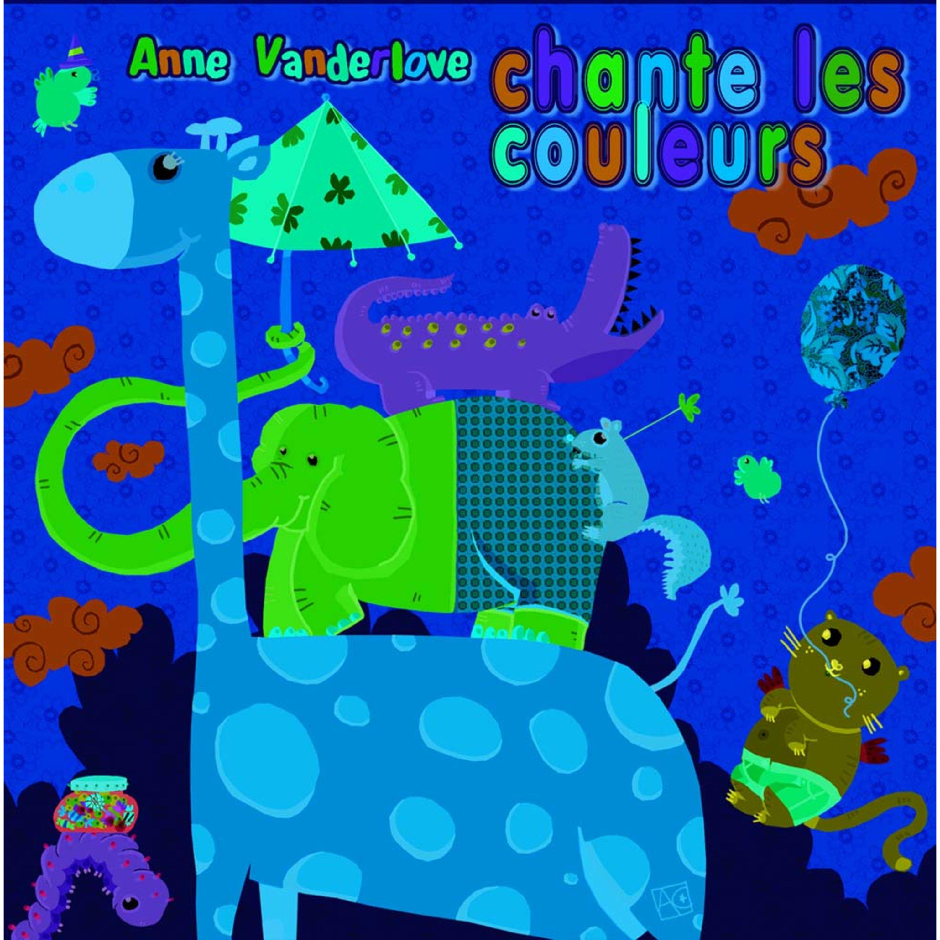 Anne Vanderlove chante les couleurs