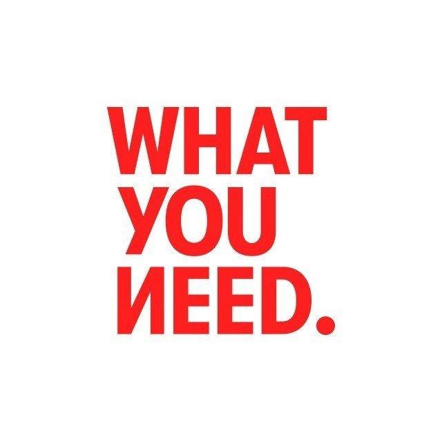 我要what you need