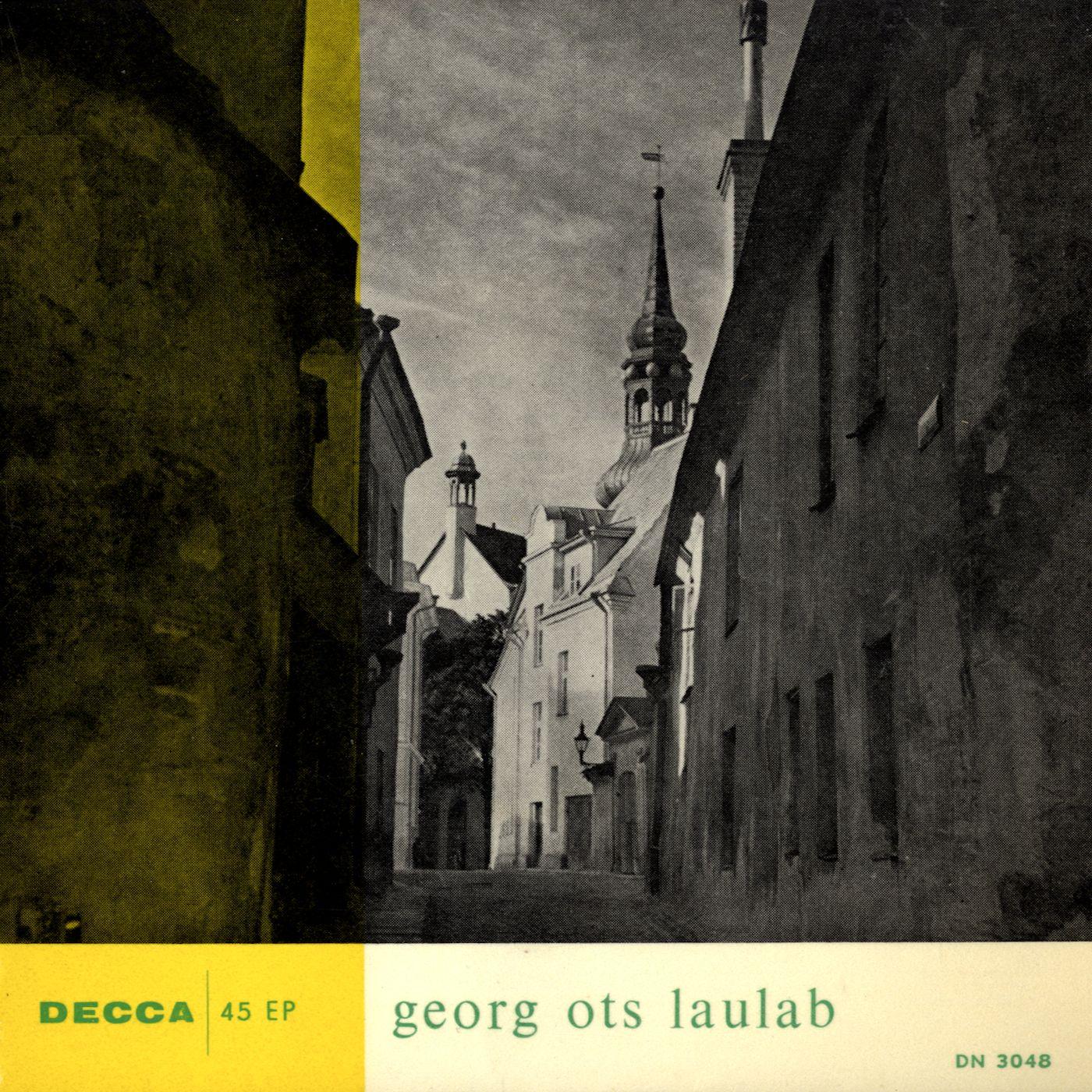 Georg Ots laulab