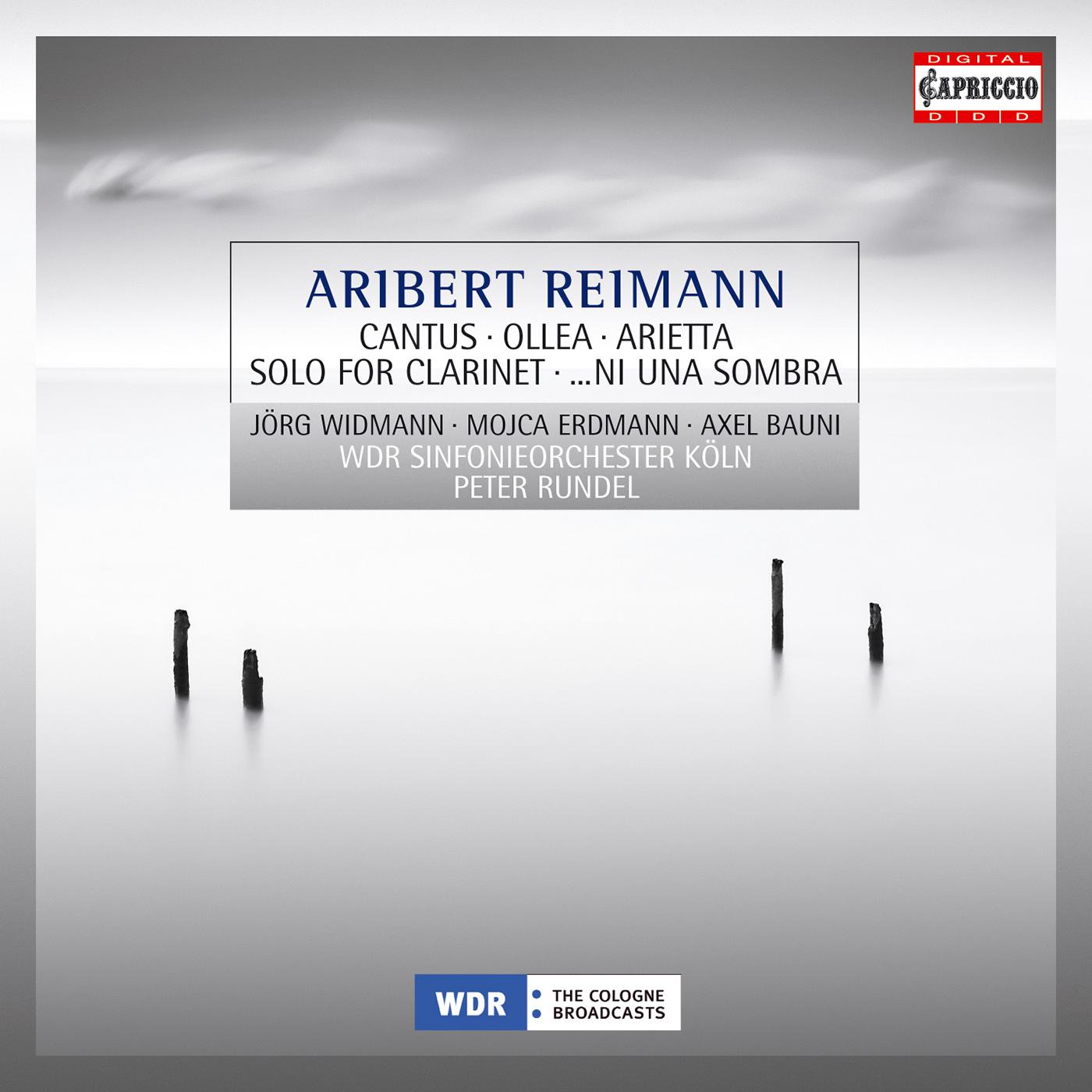 REIMANN, A.: Cantus / Ollea / Solo for Clarinet / … ni una sombra / Arietta (Widmann)专辑