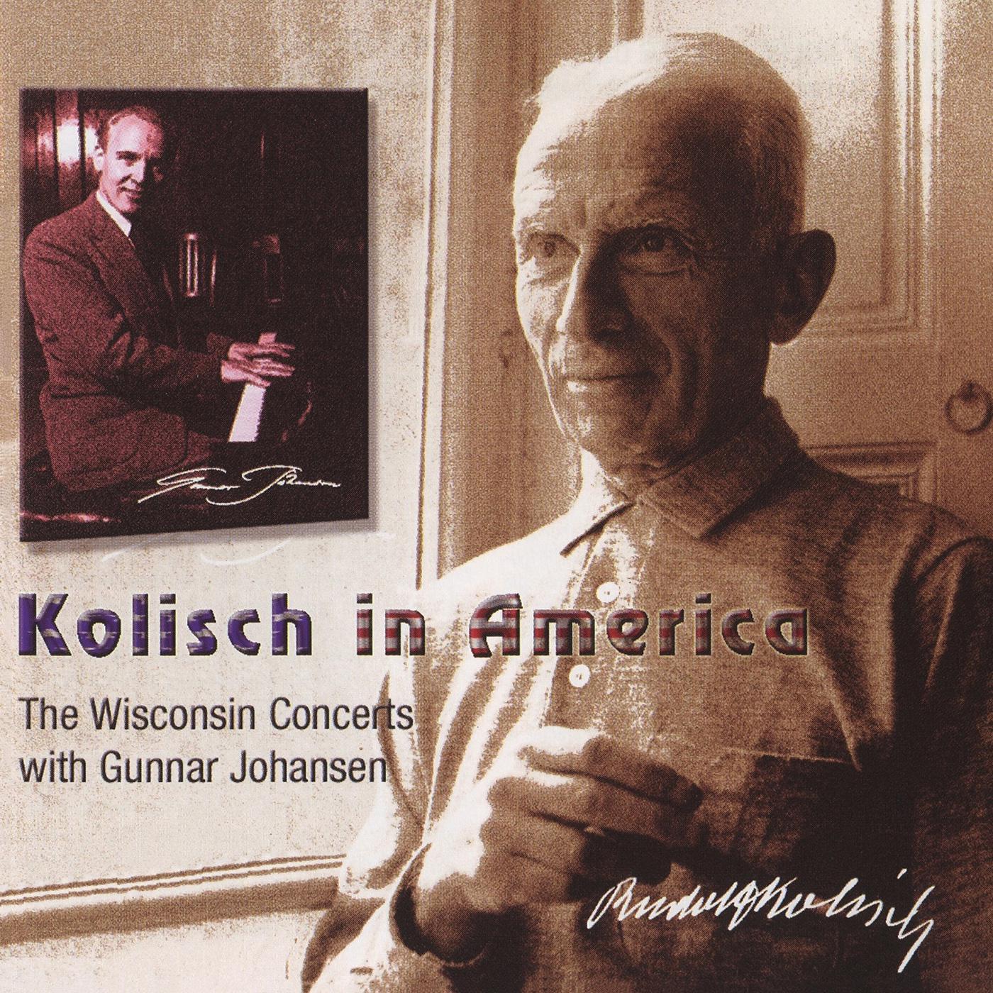 Rudolf Kolisch - Violin Sonata No. 5 in F Major, Op. 24, 