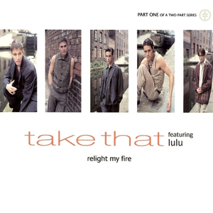 Take That & Lulu - Relight My Fire (VS karaoke) 带和声伴奏 （升7半音）