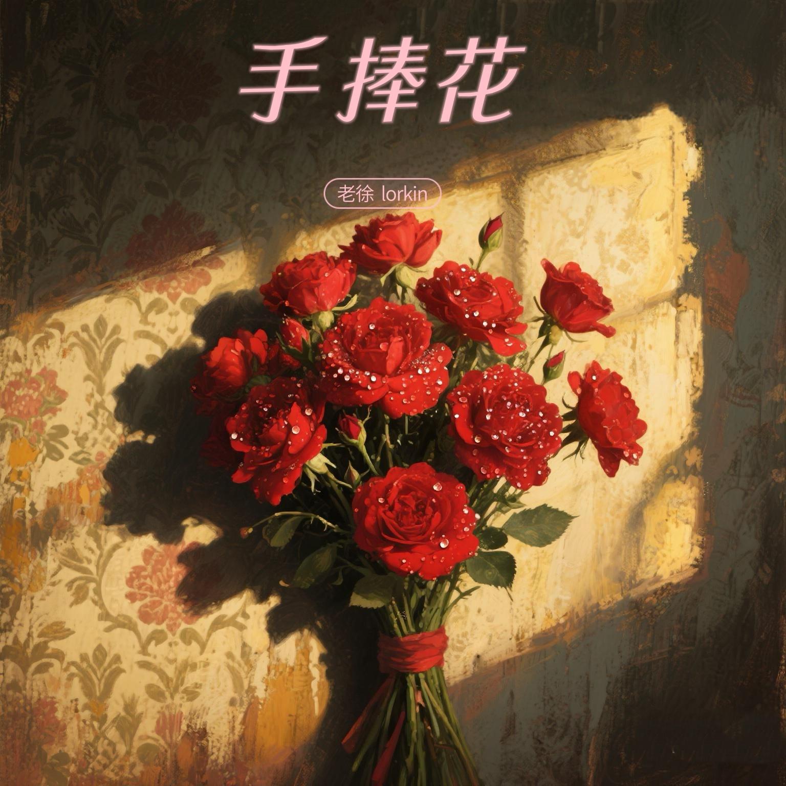 手捧花