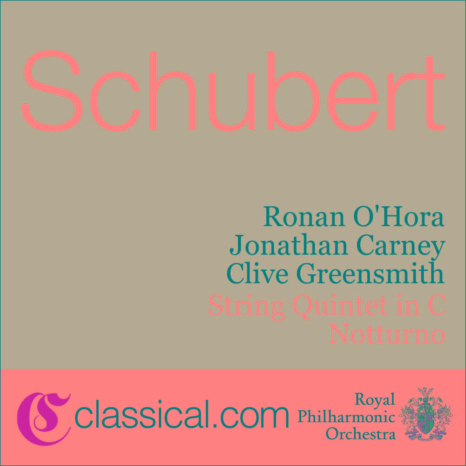 Franz Schubert, String Quintet In C, D. 956 / Op. 163