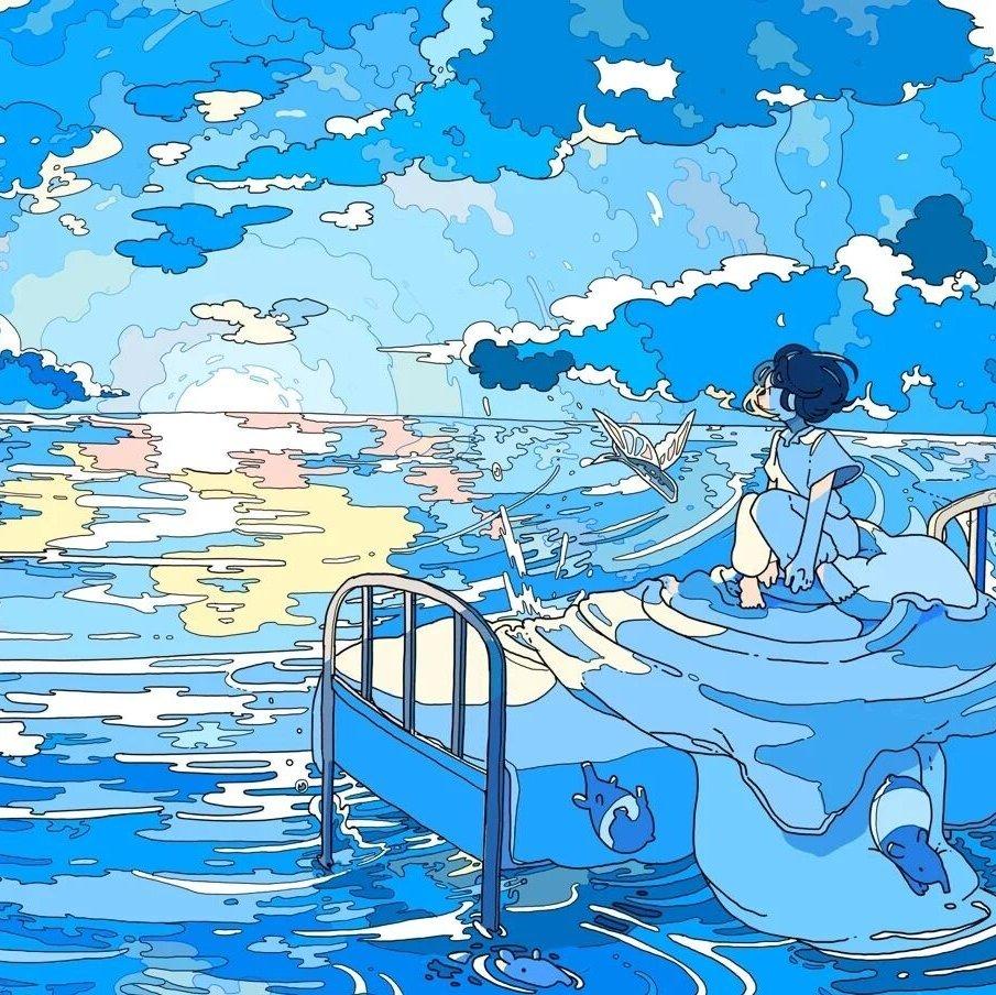 海岸线随拍｜夏天来得很慢，夏天才有浪漫