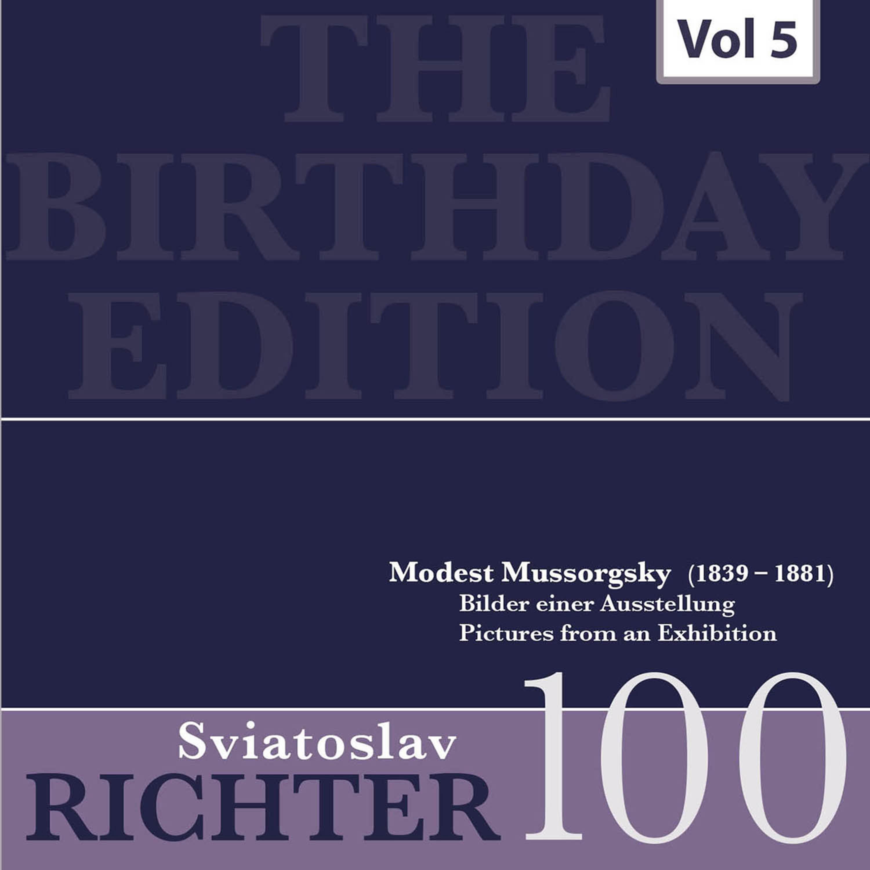 The Birthday Edition - Sviatoslav Richter, Vol. 5专辑