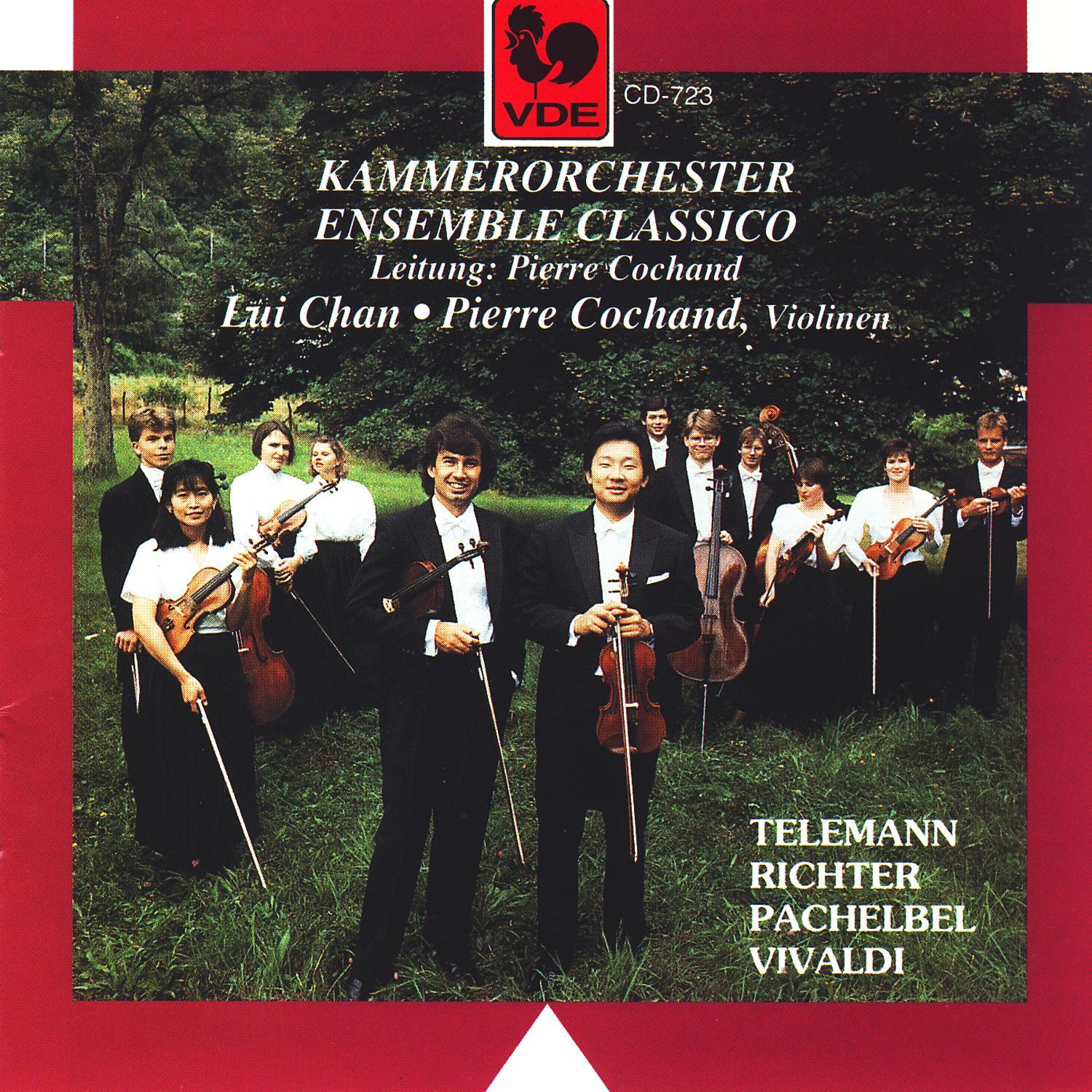 Telemann: Burlesque de Don Quixotte – Vivaldi: Concerto for 2 Violins in A Minor, RV 522 – Pachelbel: Canon in D Major – Richter: Symphony in G Major