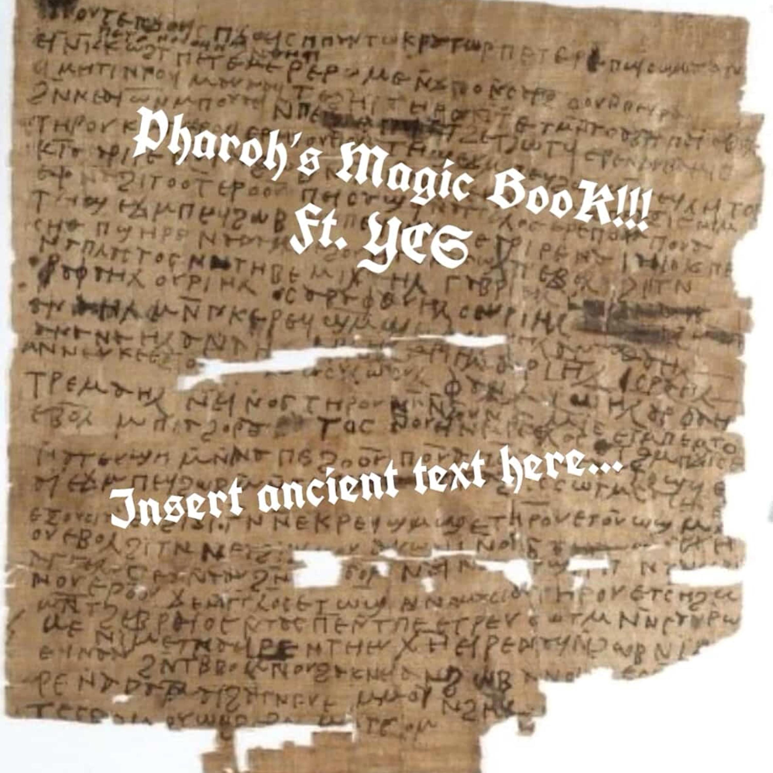 Pharoh's Magic Book!!! (feat. YCS)