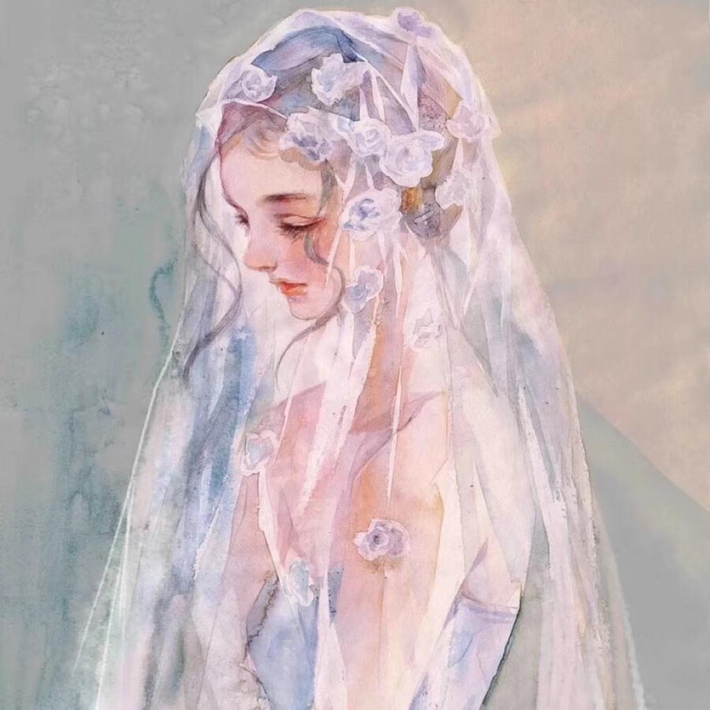 Картина плачущая невеста