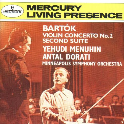 Bartók:  Violin Concerto No. 2 / Second Suite