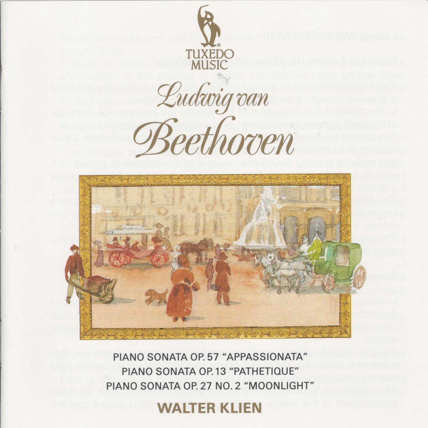 Beethoven: PIano Sonatas Op, 57, Op. 13, Op. 27 No.2专辑