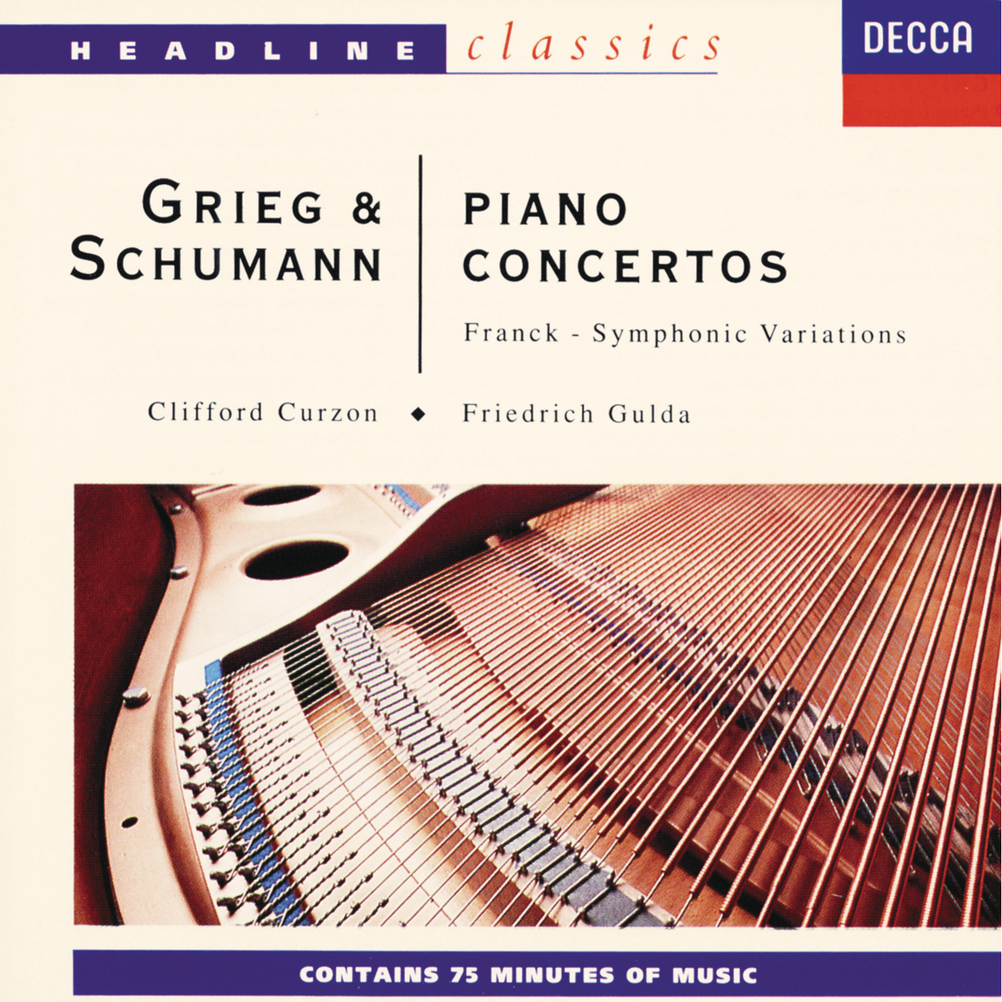 Grieg & Schumann: Piano Concertos / Franck: Symphonic Variations