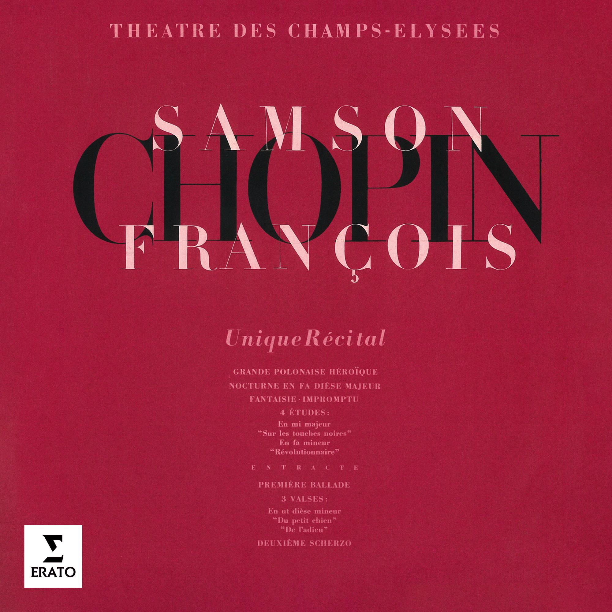 Unique récital Chopin