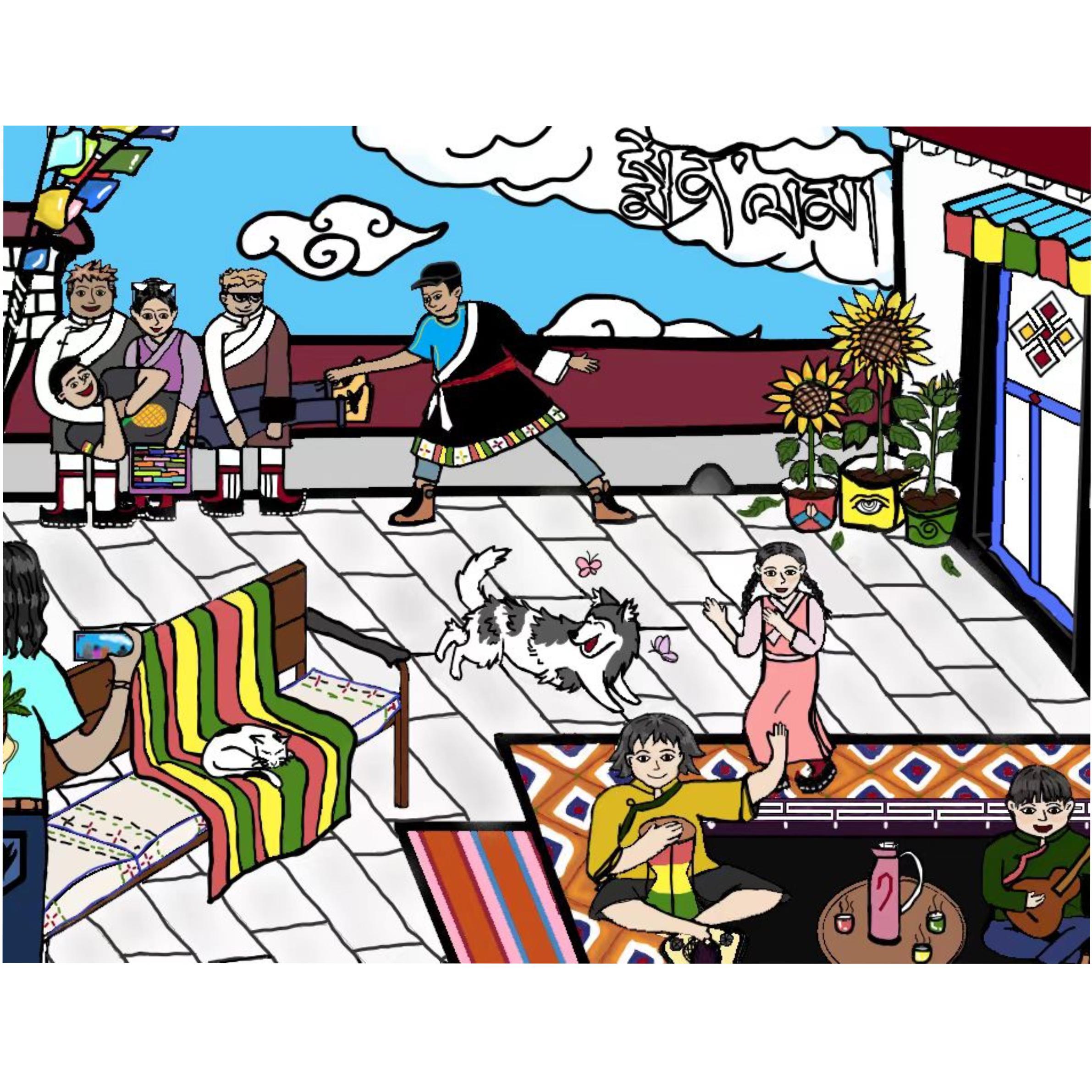 སྨོན་ལམ།（愿）