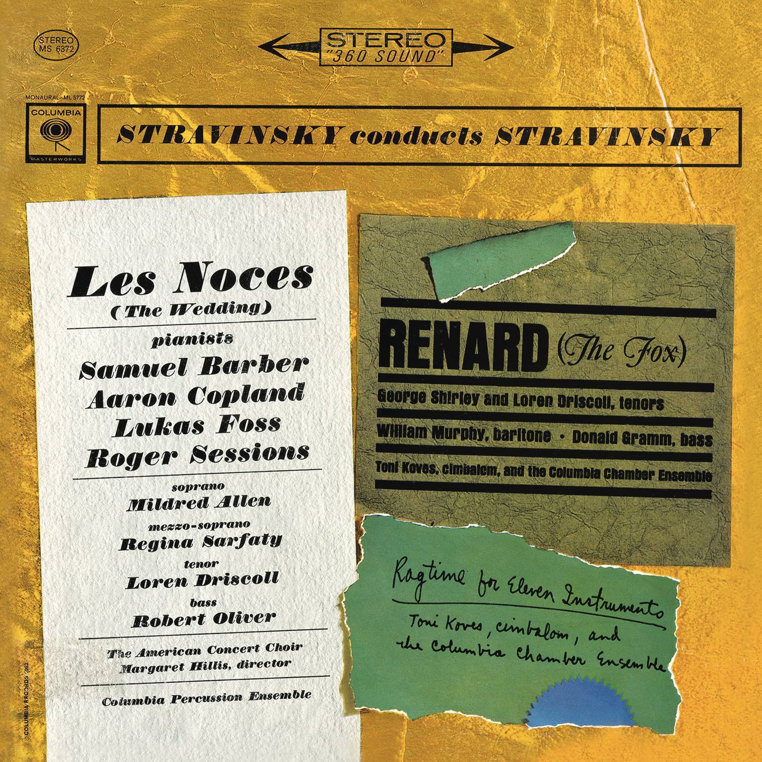 Stravinsky: Les Noces, Renard & Rag-Time专辑