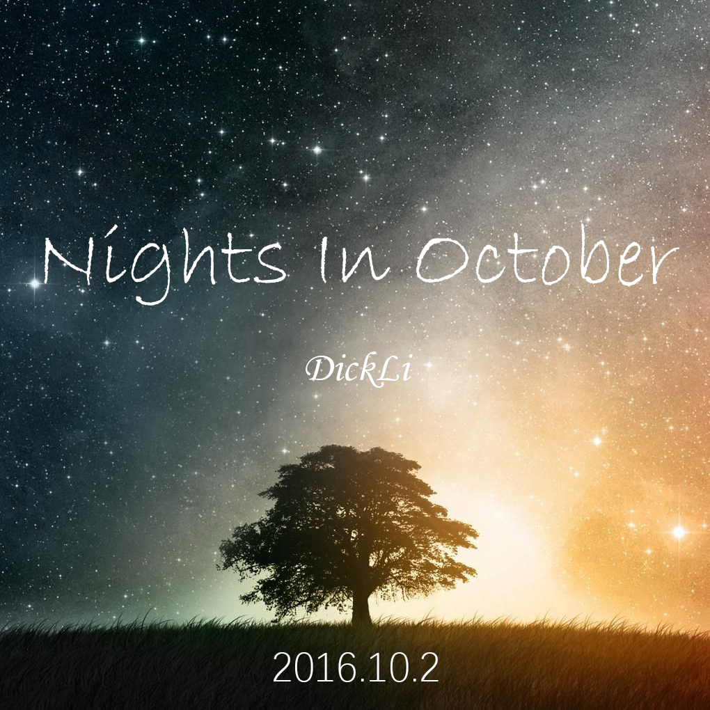 Nights in October专辑