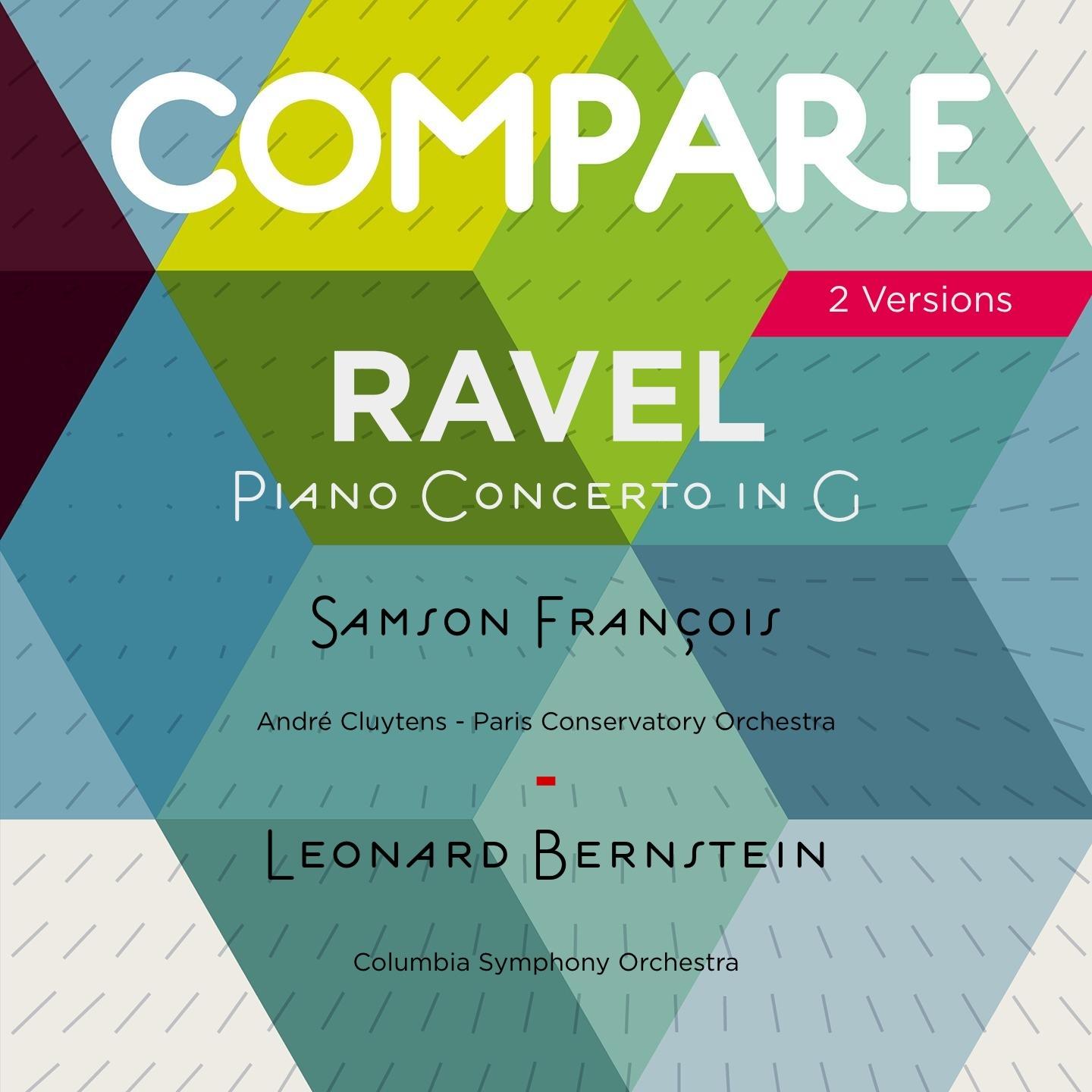 Ravel: Piano Concerto in G Major, Samson François vs. Leonard Bernstein