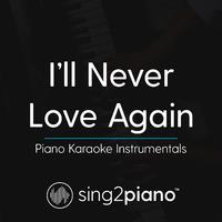 Lady Gaga - I'll Never Love Again (piano)