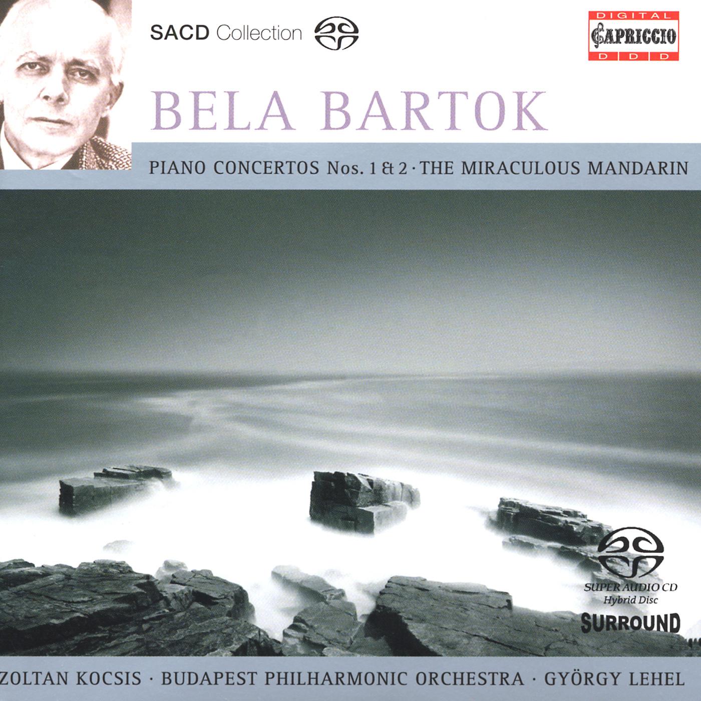 BARTOK, B.: Piano Concertos Nos. 1 and 2 / The Miraculous Mandarin Suite (Kocsis, Budapest Philharmonic, Lehel)