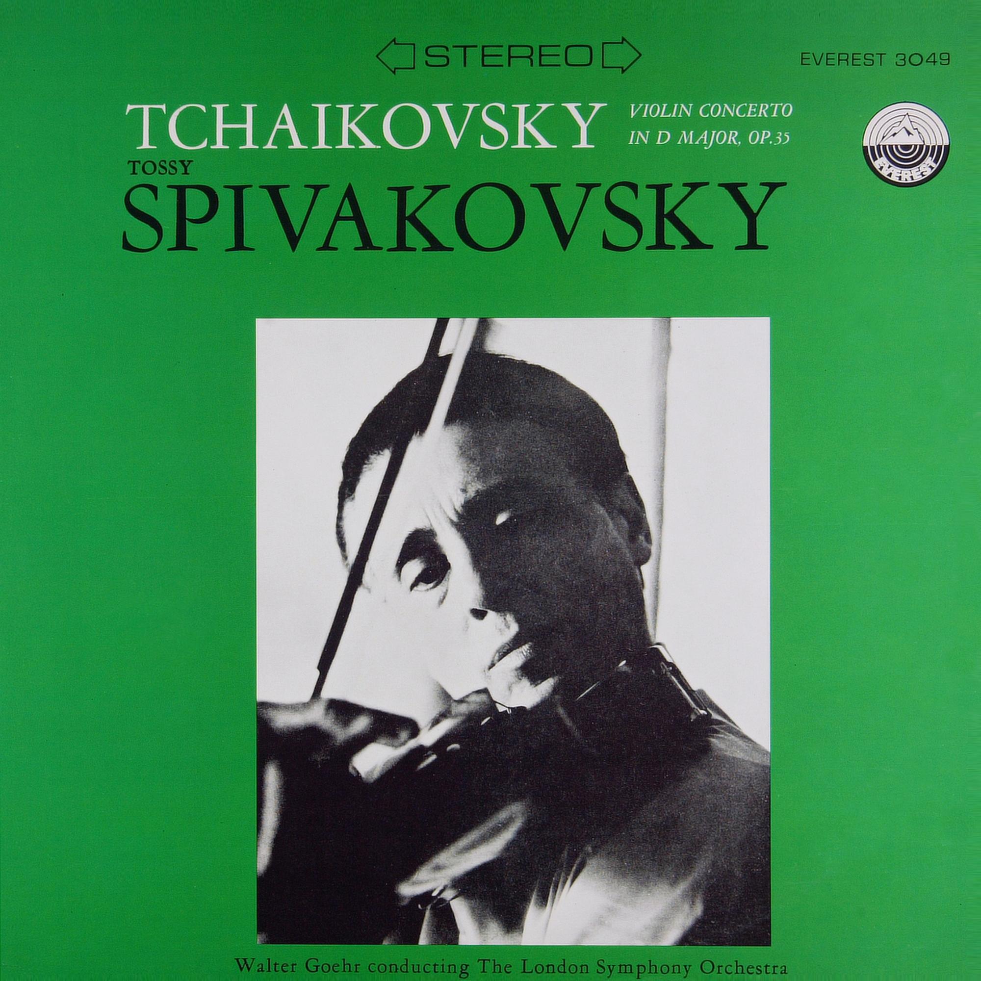 Tchaikovsky: Violin Concerto in D Major & Melody, Op. 42, No. 3 (Transferred from the Original Everest Records Master Tapes)