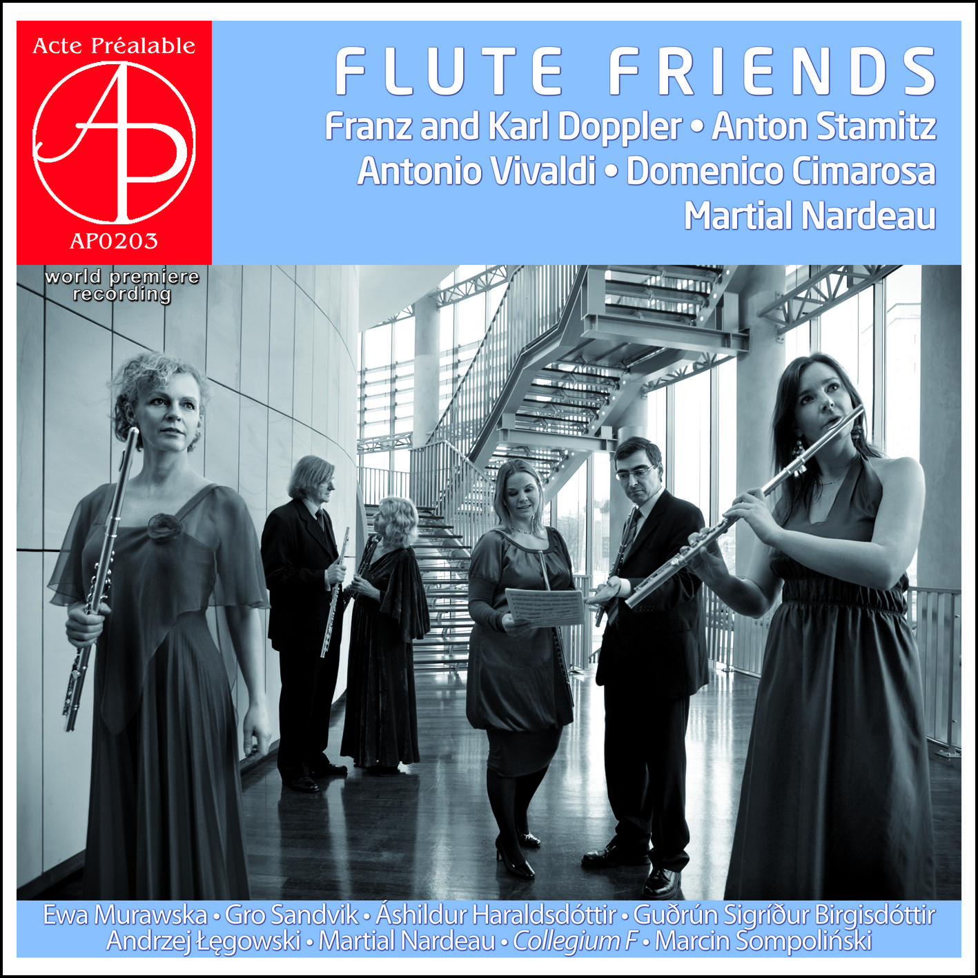 Chamber Orchestra Collegium F - Concertante pour deux flûtes et orchestre à cordes:No. 2, Largo