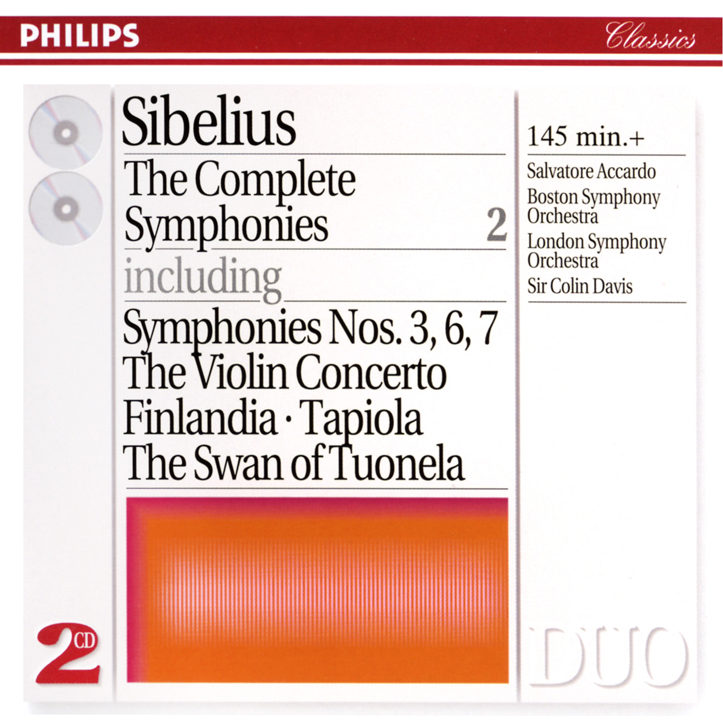 Sibelius: The Complete Symphonies, Vol.2