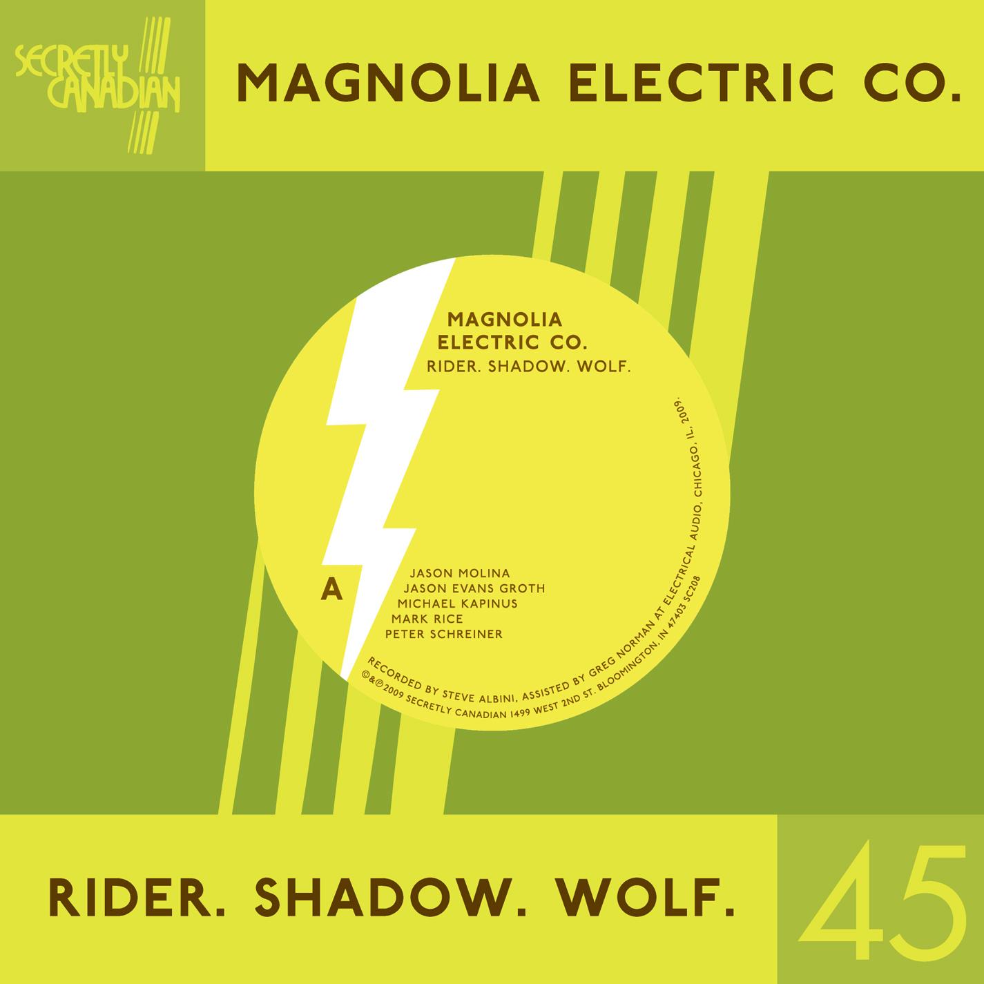 Rider. Shadow. Wolf. b/w Josephine