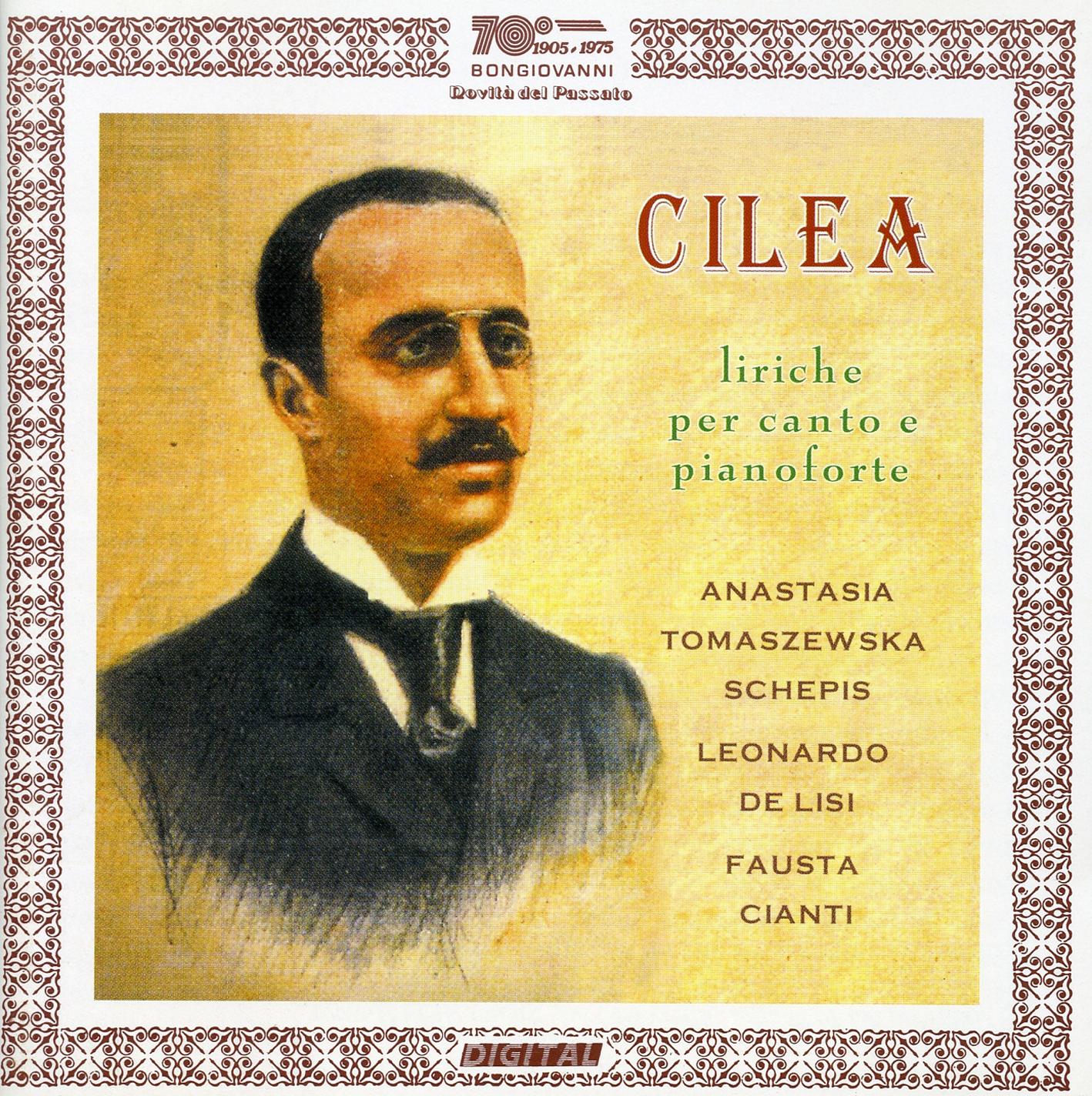 Cilea: Liriche per canto e pianoforte