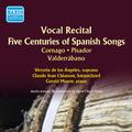 Vocal Recital: Angeles, Victoria de los - CORNAGO, J. / PISADOR, D. / VALDERRABANO, E. de (Five Cent