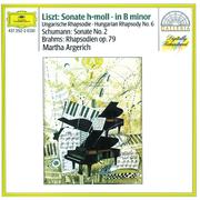 Liszt: Sonata in B minor; Hungarian Rhapsody / Schumann: Sonata No.2 / Brahms: Rhapsodies Op.79