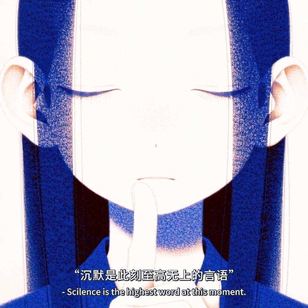 沉默是此刻至高无上的言语
