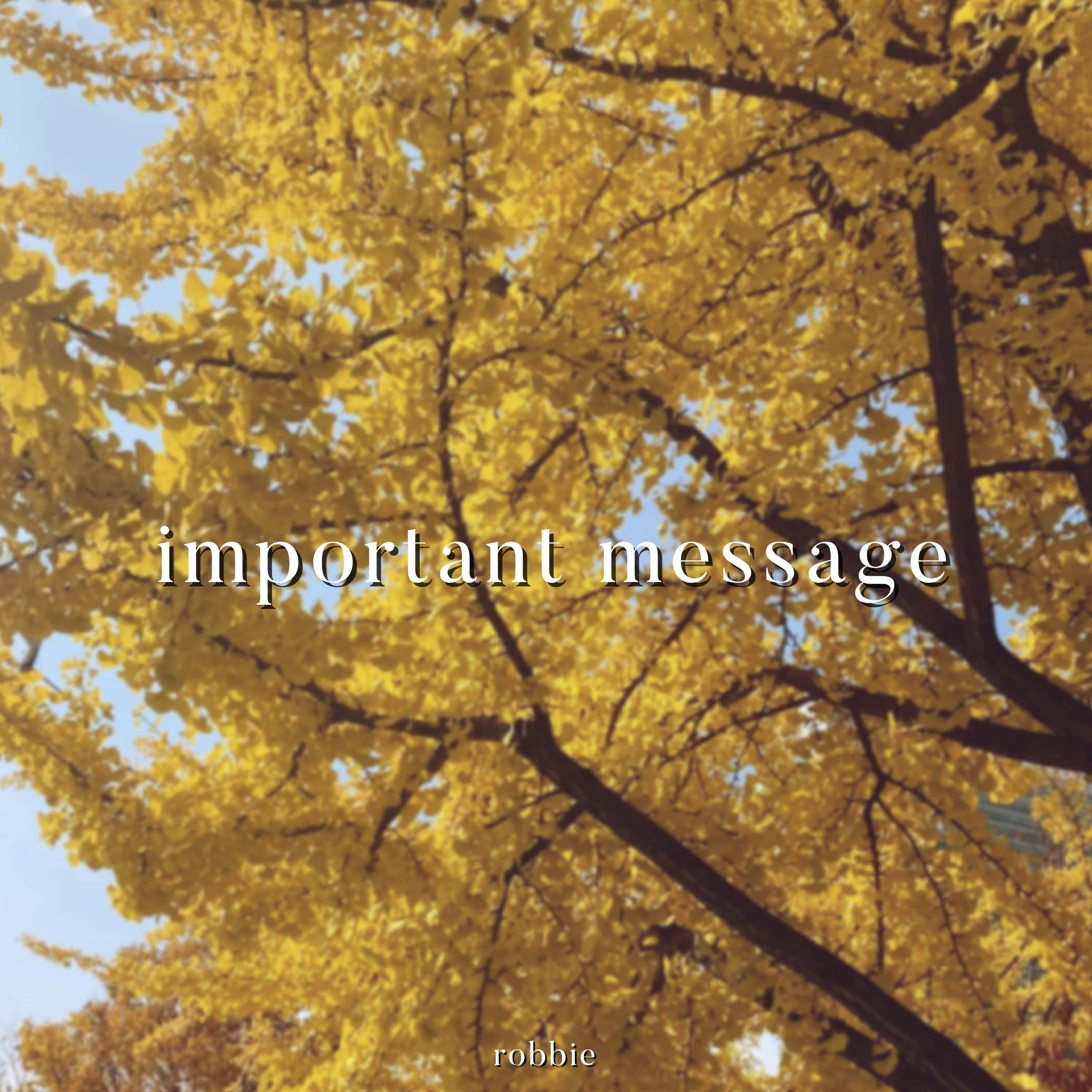 Important Message