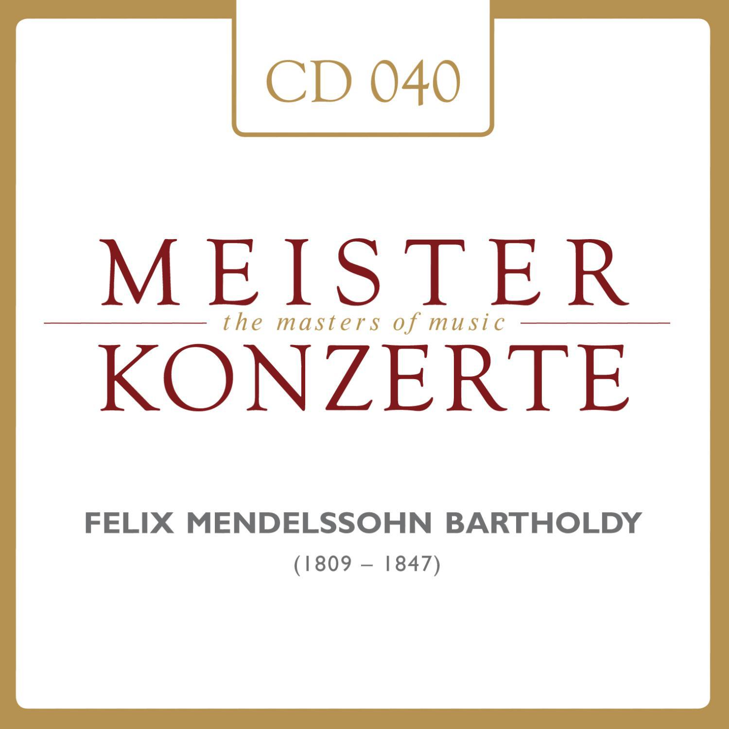 Felix Mendelssohn Bartholdy专辑