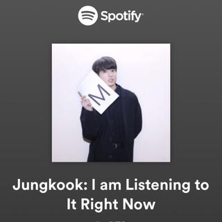 田柾国Jungkook的Spotify List