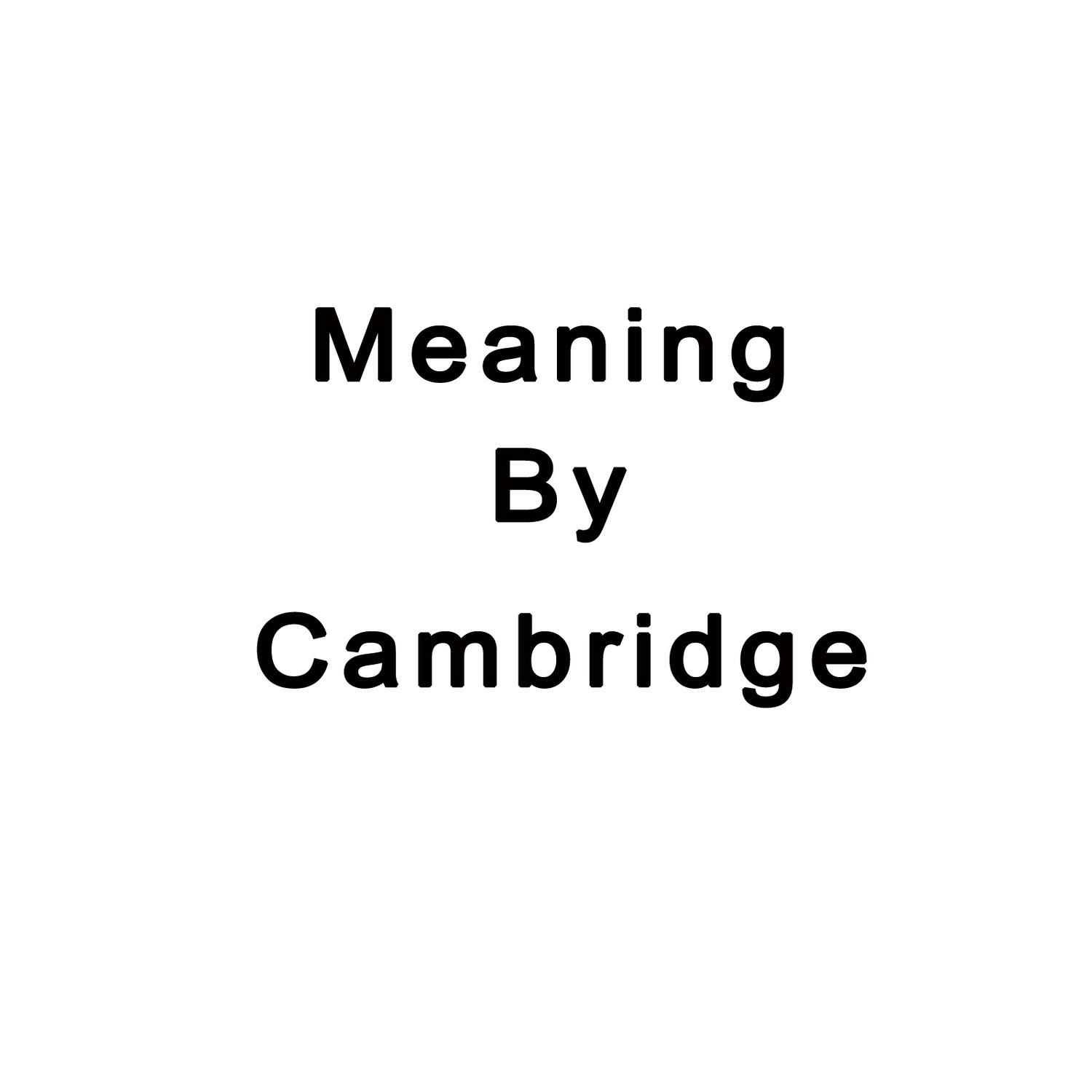 Meaning