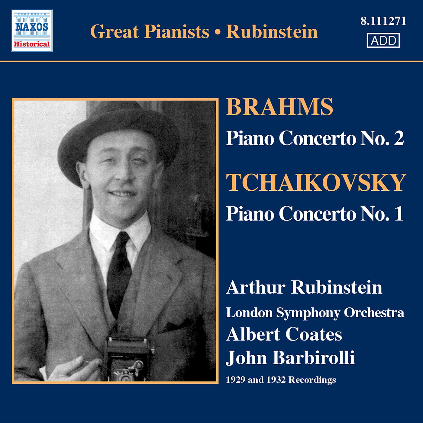 BRAHMS: Piano Concerto No. 2 / TCHAIKOVSKY: Piano Concerto No. 1 (Rubinstein) (1929, 1932)专辑