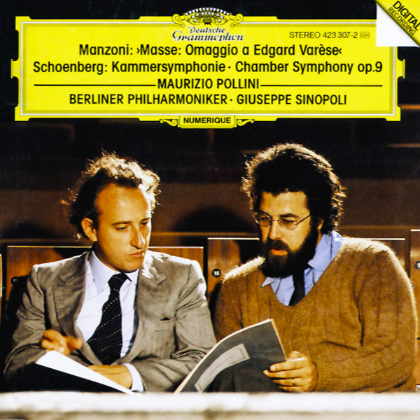 Manzoni: Masse: Omaggio a Edgard Varèse / Schoenberg: Kammersymphonie op.9