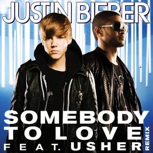Usher、Justin Biebe - Somebody To Love （升3半音）