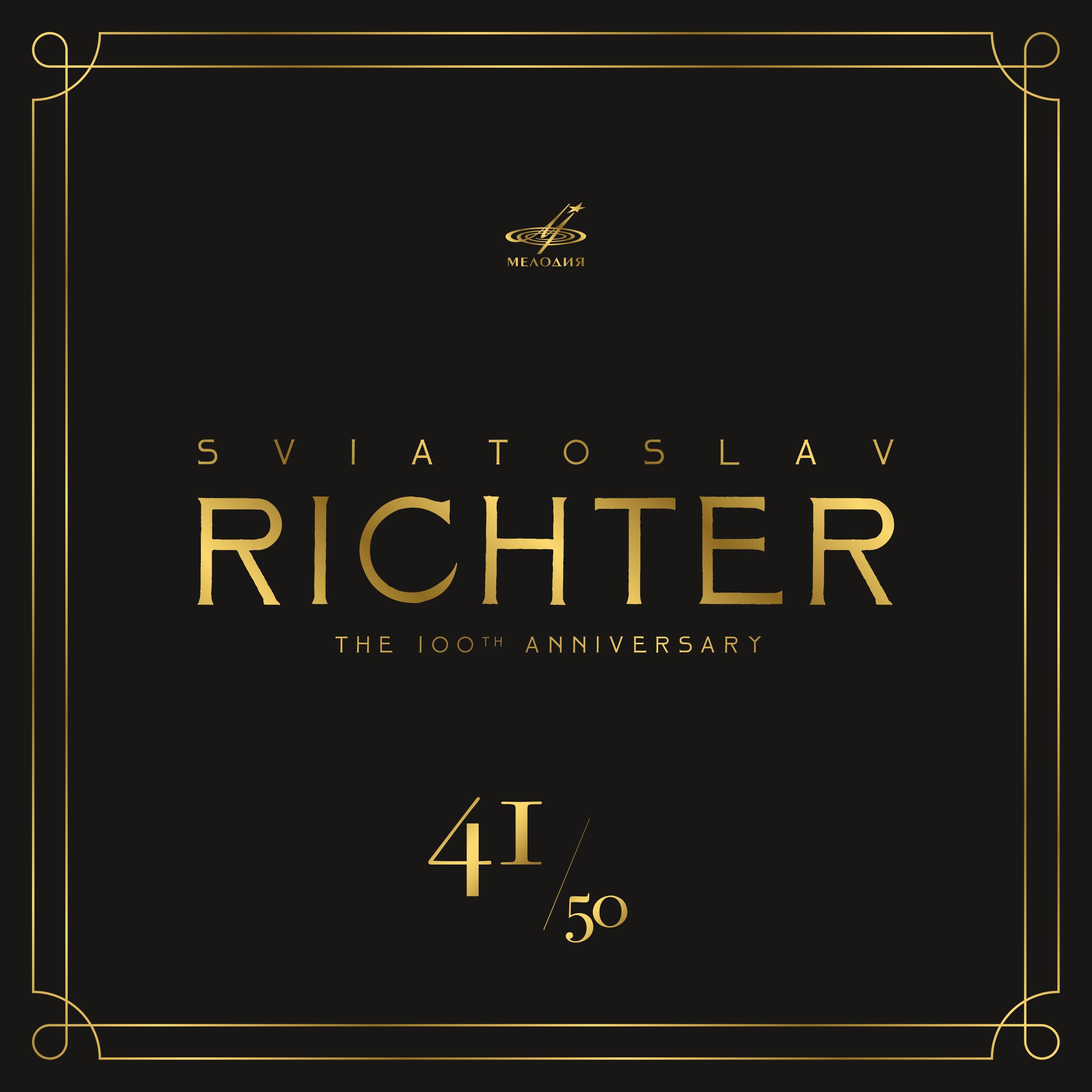 Sviatoslav Richter 100, Vol. 41 (Live)