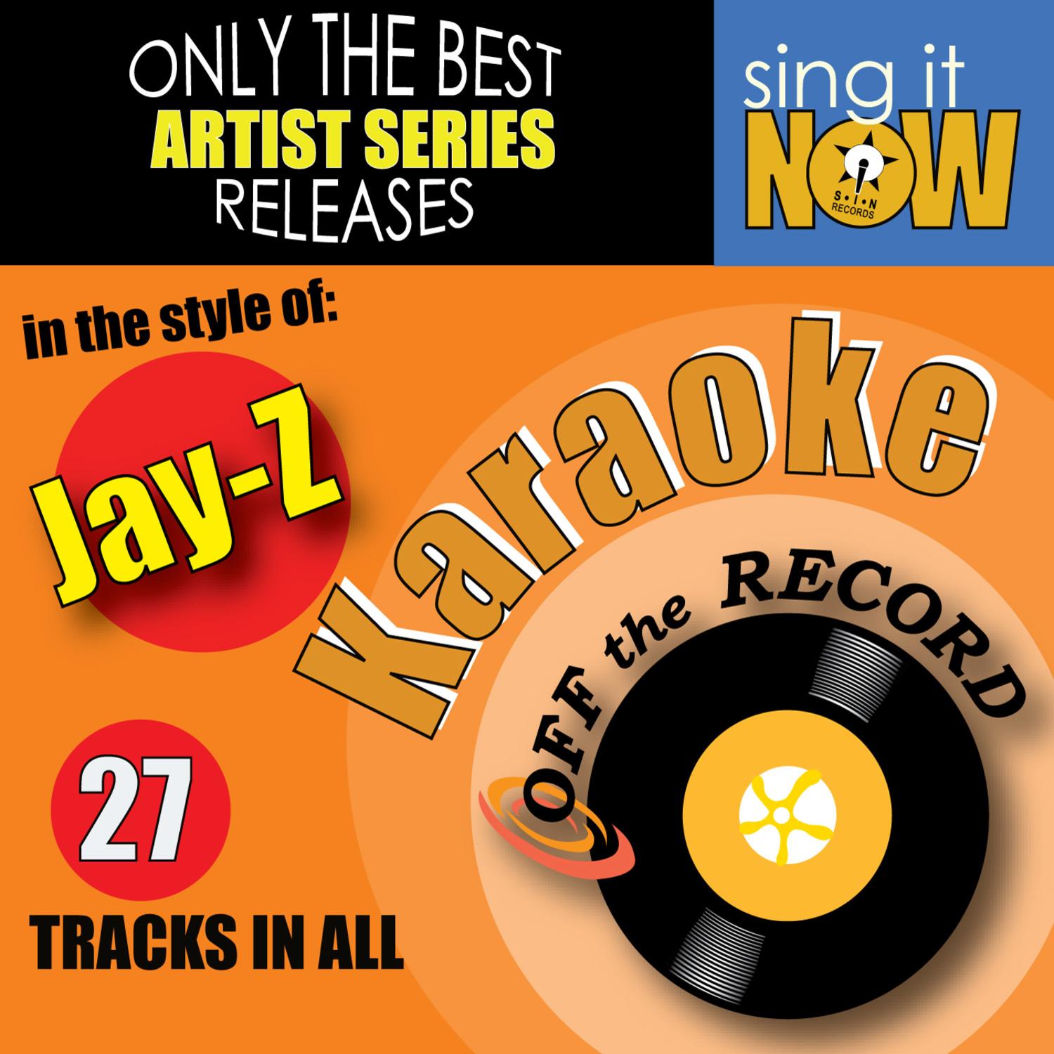 Karaoke - In The Style Of Jay-Z