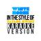 White Horse (In the Style of Taylor Swift) [Karaoke Version] - Single专辑