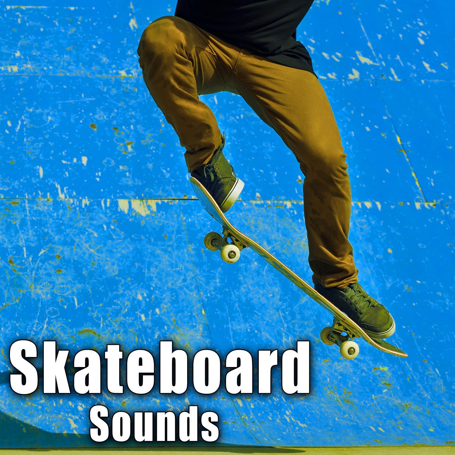 Skateboard Approach from Right & Stop at Mic