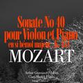 Mozart: Sonate No. 40 en si bémol majeur pour violon et piano, K. 454