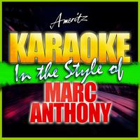 Marc Anthony - No One ( Karaoke )