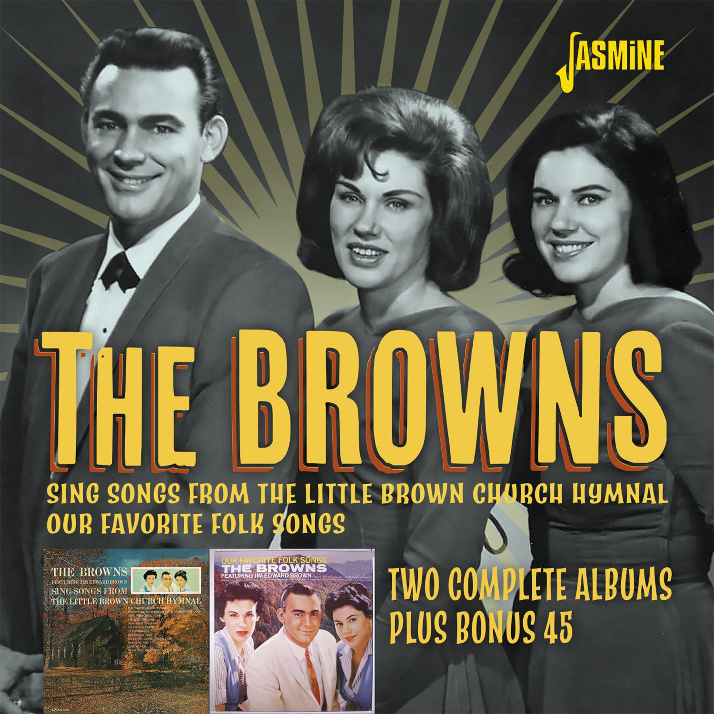 Sing Songs from the Little Brown Church Hymnal / Our Favorite Folk Songs - Two Complete Albums Plus Bonus 45